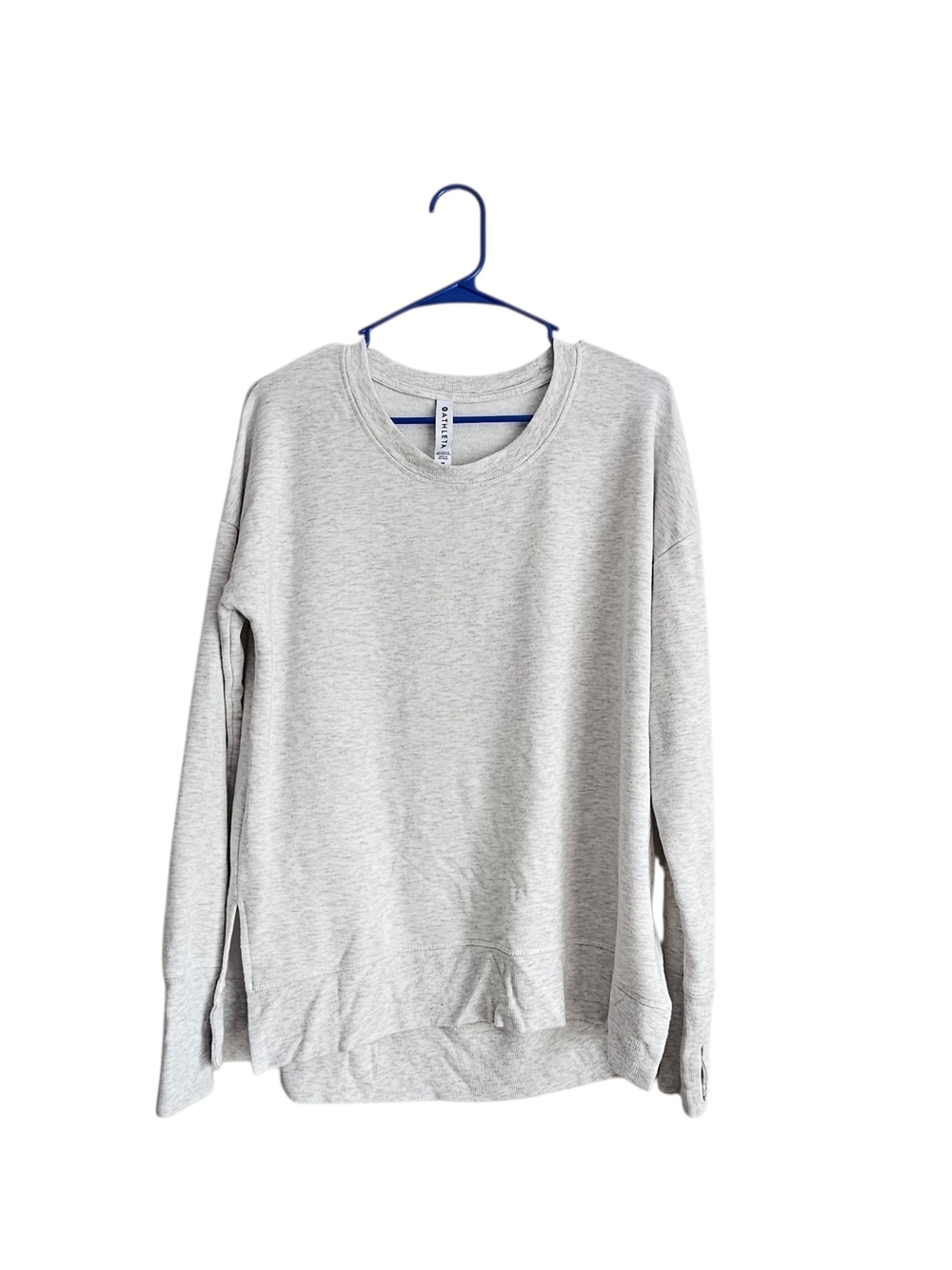 Athleta Heather Gray Crewneck Sweatshirt Size M